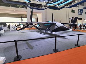 Vehículo de Transporte Helicóptero Evtol de Gran Capacidad de Carga para Alta Altitud, Impulsado por Batería, de Fibra de Carbono - Product Image 3