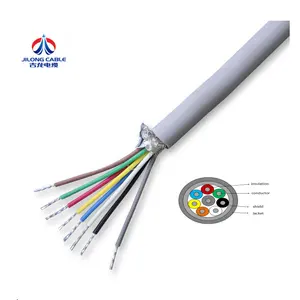 Bestseller 300/500V Multi core Kabel 2 4 6 8Core 0,12mm 0,15mm 0,2mm 0,3mm 0,5mm Kupfer/verzinntes Kupferkabel