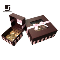 Vente en gros de boîtes d'emballage cadeau vides personnalisées de luxe en baklava arabe doux turc Maamoul Basbousa Kunafa boîte en papier pour baklava