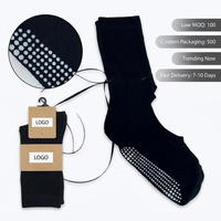 Chaussettes de danse et de sport respirantes en coton doux et rembourré à cinq doigts pour femmes et hommes, vente en gros