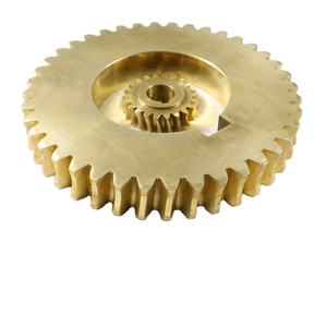 ตัวยึดเครื่องจักรกลที่ทนต่อการสึกหรอปลอกทองแดง CNC แบบ ZCuSn10Pb5สำหรับชิ้นส่วนยึดกังหัน - Product Image 1