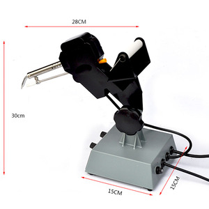 Máquina automática de alimentación de <span class=keywords><strong>estaño</strong></span>, soldador de Pedal termostático ajustable <span class=keywords><strong>con</strong></span> pistola de <span class=keywords><strong>soldadura</strong></span>, máquina de soldar de acero inoxidable, 2 unidades - Product Image 3