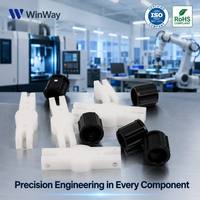 Servicio de Mecanizado CNC de Plástico de Alta Precisión WinWay, Piezas de POM, Nylon y Acetal, Fabricante Directo OEM, Venta al Por Mayor B2B