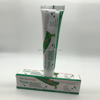 Vente en gros de dentifrice Crogate 100g à l'aloe vera, pâte verte cristalline, nettoyage quotidien, haleine fraîche, protection forte de l'émail