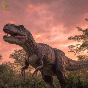 Modèle animatronique de dinosaure jurassique SGAD07, <span class=keywords><strong>grand</strong></span> dinosaure robotique Trex pour parc à thème - Product Image 1