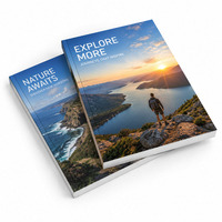 Services d'impression de livres à couverture souple personnalisés, format A3, A4, A5, couleur intégrale, reliure parfaite, papier cartonné, impression de livres brochés