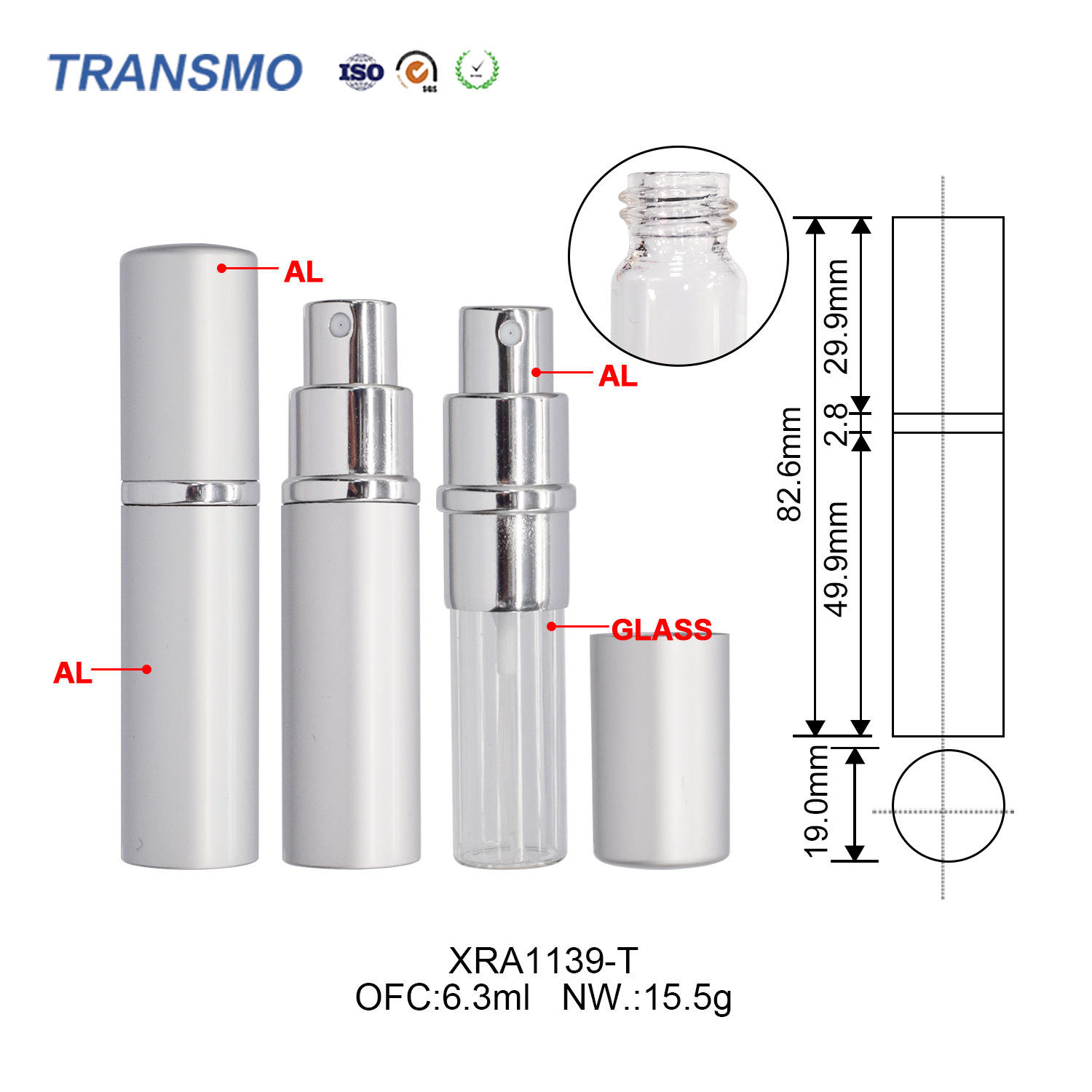 D19 มม. *h82.6 มม.