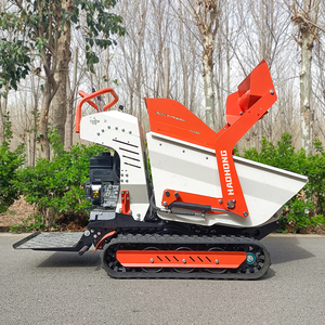 Chargement hydraulique 500kgs 1 tonne Démarrage électrique sur chenilles Mini camion benne à chenilles à <span class=keywords><strong>vendre</strong></span> - Product Image 2