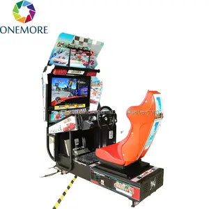 Fabriek Prijs Bewegende Racesimulator 32 Lcd Rijden Auto Racen Outrun Arcade Games Machine 2 Speler Rijden Videogames