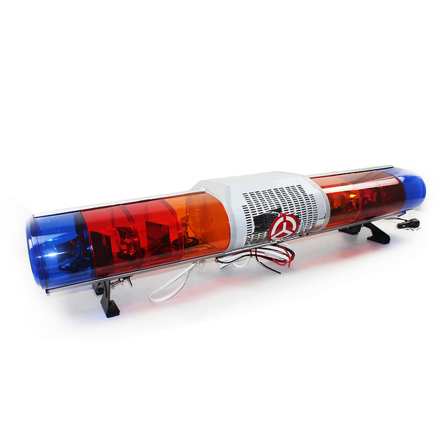 Ambulance Roof Flashing Slim Emergency Lights LED Red and Blue Warning Lights