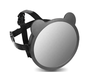 Đồ Dùng Cho Em Bé Phụ Kiện Xe Hơi ABS + Acrylic Gương Tròn An Toàn Nội Thất Xe Gương Chiếu Hậu Gương An Toàn Cho Bé Gấu - Product Image 1