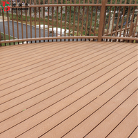 Haute qualité WPC Composite Decking gaufrage profond WPC Decking extérieur bois plastique conseil feuille