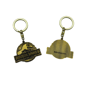 Llavero de Metal Personalizado con Diseño de Dinosaurio Vintage, Recuerdo de Parque de Vida Silvestre o Museo de Dinosaurios - Product Image 4