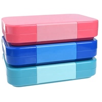 Oneup — boîte à Bento en plastique, pour les enfants, 6 compartiments, moulage par Injection, grande boîte à lunch pour la nourriture