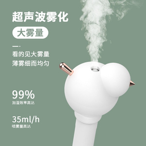 Little Bird Mini Humidifier 0.5L USB Powered Silent Night <b>Light</b> For Home Bedroom Use - Product Image 3