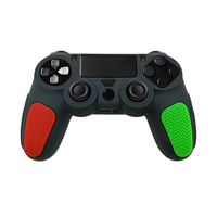 Housse de protection en silicone lavable tricolore pour manette Sony Playstation 4 Slim PS4 Pro Dualshock 4 Gamepad