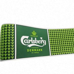 Prix d'usine 3D <span class=keywords><strong>Logo</strong></span> Soft Drinking Rubber <span class=keywords><strong>Jagermeister</strong></span> Tapis de bar personnalisé - Product Image 4
