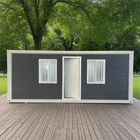 Maison conteneur pliable, conteneurs préfabriqués pliables à vendre, panneaux sandwich en acier écologiques, utilisation hôtelière, design moderne