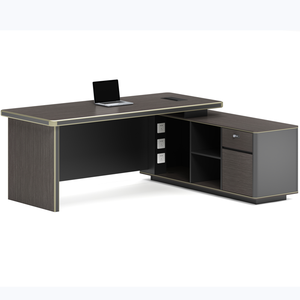 执行经理现代办公室豪华老板站立电脑工作学习桌局Escritorio家庭首席执行官办公桌办公桌 - Product Image 5