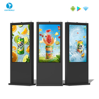 Kiosco de Exhibición Publicitaria Digital de 55 Pulgadas con Soporte de Pie para Tiendas