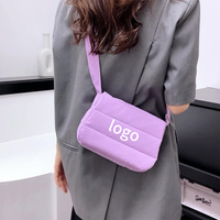 Nouveau Sac à Bandoulière/Sac Croisé Imperméable DICHOS pour Femme, Couleur Macaron, avec Fermeture Éclair et Décoration Lettres, Tendance