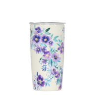 Gobelet isotherme en acier inoxydable 304 à double paroi de 20 oz avec couvercles, tasse à eau thermique avec logo personnalisé pour le vin, le café