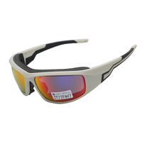 Pistolet métal couleur cadre montagnes vélo cyclisme sécurité sport lunettes de soleil lunettes mousse rembourré lunettes moto lunettes