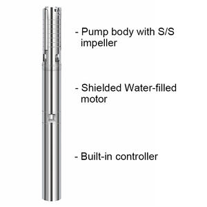 <span class=keywords><strong>Kit</strong></span> de bomba de agua <span class=keywords><strong>solar</strong></span> de CC, sumergible, pozo profundo - Product Image 5
