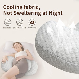 <span class=keywords><strong>Almohada</strong></span> de <span class=keywords><strong>cuña</strong></span> de <span class=keywords><strong>embarazo</strong></span> antibacterias de espuma viscoelástica para dormir soporte de piernas de cuello de vientre con cubierta extraíble - Product Image 6