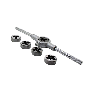 Set di utensili a mano In lega di acciaio per rubinetto e fustelle 32 pezzi Set di filettatura In scatola di metallo - Product Image 2