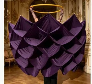 Elegante Falda Blanca 3D con Diseño de Loto para Hombre, Ideal para Bodas, Actuaciones, Disfraces, Baile, Ceremonias y Eventos - Product Image 4