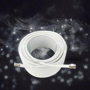 Câble coaxial TJKL-cable de haute qualité 3D-FB 50 Ohm en PVC blanc RG11 avec conducteur en cuivre massif et connecteur <span class=keywords><strong>SMA</strong></span> Mini 5M <span class=keywords><strong>10M</strong></span> 20M 100m 305m - Product Image 3