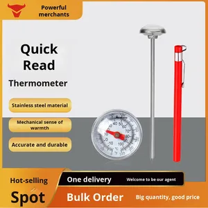 Thép không gỉ thực phẩm nướng nhiệt kế tùy chỉnh ODM hỗ trợ để đo cà phê <span class=keywords><strong>s</strong></span>ữa thực phẩm - Product Image 5