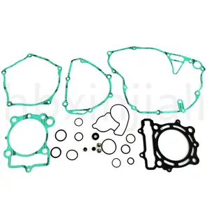 China price supplier motorcycle engine spare parts complete rebuild set full cylinder head gasket kit for KX250F