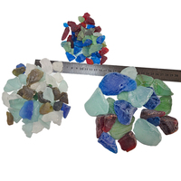Pierres de verre de mer givrées solides en gros, style traditionnel, durables, autoportantes, garantie 1 an, pour mariage sur le thème de la plage, appartement