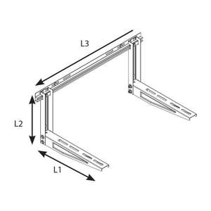 FISCHER - 524501 Soporte de aire acondicionado con tornillos inox KLIMA TOP - EAN 8001132037201 ELEMENTOS PARA FIJACIÓN - Product Image 4