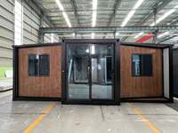 Maison préfabriquée modulaire extensible en conteneur - Maison mobile pliable et portable pour bureau, école, logement