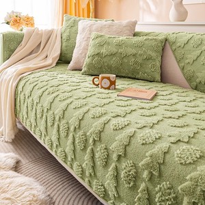 <span class=keywords><strong>Aliexpress</strong></span> Temu etiqueta estilo grueso conejo felpa sofá cojín invierno antideslizante gato-como cojín <span class=keywords><strong>para</strong></span> sofás seccionales - Product Image 4