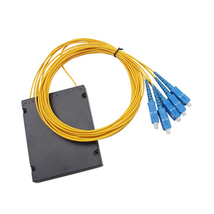 Sợi quang PLC Splitter 1x4 <span class=keywords><strong>SC</strong></span> cổng Viễn Thông lớp thụ động Splitter chèn thấp mất FTTH hộp phân phối - Product Image 4