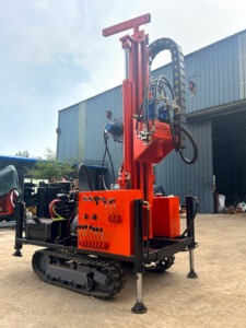 掘削リグDTH空気式ロックドリルリグポータブルディーゼル油圧ボアホール水井 - Product Image 6