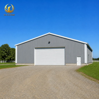 Bâtiment agricole en acier, entrepôt agricole, stockage d'équipements, garage, hangar utilitaire