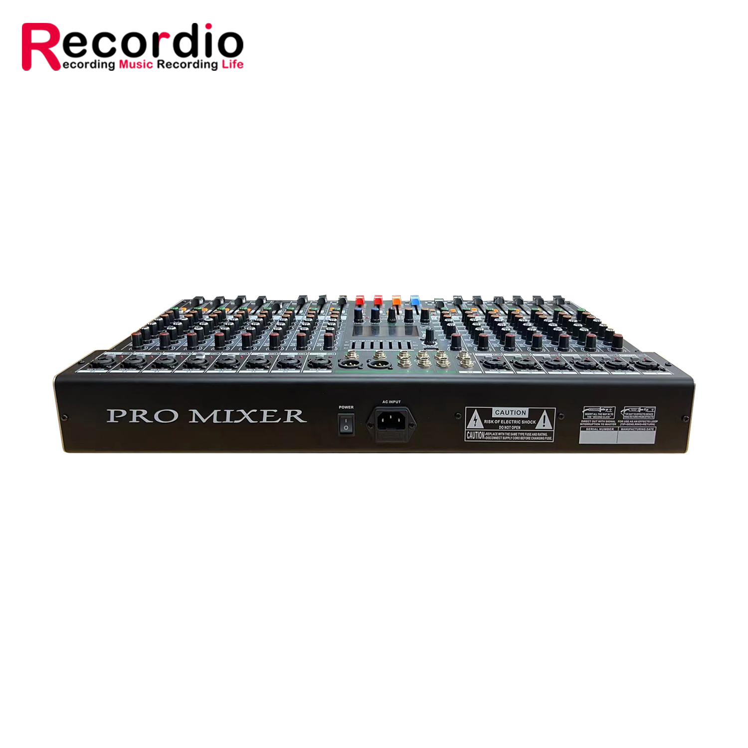 DJ機材 24 GAX-GS8 Professional 99DSP Mixer - 24bit 48V Audio Mixer