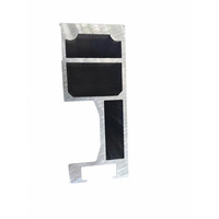 Extrusions d'aluminium industrielles personnalisées, profilés en aluminium pour robots CTU, pièces structurelles extrudées de précision, découpe AMR pour entrepôts de haute performance