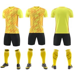 Tenue de football pour hommes, hauts d'entraînement à manches courtes, personnalisables pour les équipes, en coton/bambou/spandex, OEM - Product Image 5