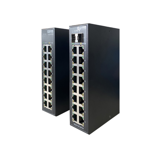 18-Port Compact Unmanaged Enterprise Switch for Industrial Applications Cost-Effective Solution