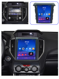 Radio de coche Tesla Touch <span class=keywords><strong>Android</strong></span> 2 Din de 9,7 pulgadas para Subaru XV Forester 2019 2020 2021 inalámbrico Carplay auto radio navegación GPS - Product Image 5
