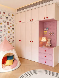 Armario Infantil Moderno Independiente con Almacenamiento Oculto y Fácil Montaje para un Diseño de Dormitorio Optimizado en Apartamentos - Product Image 2