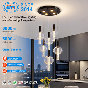 Lampadario <span class=keywords><strong>a</strong></span> <span class=keywords><strong>Sospensione</strong></span> <span class=keywords><strong>LED</strong></span> Moderno e Lussuoso, Design Semplice, Lampada Decorativa da Soffitto per Sala da Pranzo, Camera da Letto, Soggiorno - Product Image 1