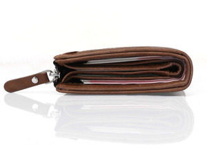 <span class=keywords><strong>Portefeuille</strong></span> court anti-vol RFID en cuir PU pour hommes, décontracté et bon marché, porte-cartes de crédit noir, porte-monnaie, porte-monnaie <span class=keywords><strong>zippé</strong></span> - Product Image 4