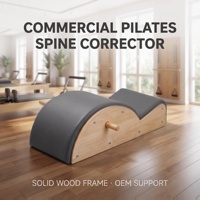Correcteur de colonne vertébrale en bois de chêne réglable, portable et durable MZMM pour studio de Pilates et bien-être corporel